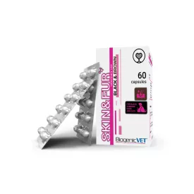 BiogenicVet Skin&Fur black & brown kapszula 60x