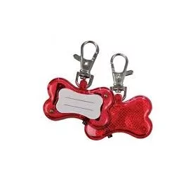 Trixie 1342 Safer Life Flasher csont alakú villogó piros