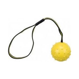   Trixie 32820 Sporting Ball on a Strap - natúr gumi labda kutyák részére (Ø6x35cm)