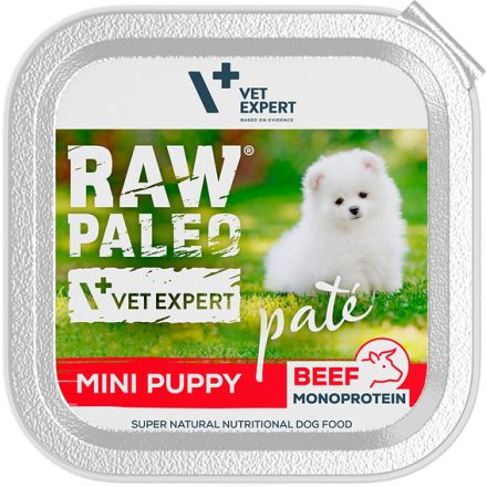 Raw Paleo Marha paté mini kölyökkutya alutálkás pástétom 150g