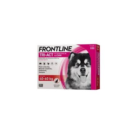 Frontline Tri-Act spot on XL  40-60kg  1doboz/3ampulla