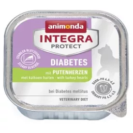   Animonda Integra Protect Diabetes Cat Pulykasziv 100g - nedvestáp túlsúlyos vagy cukorbeteg macskáknak (86629)