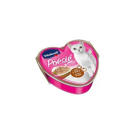Vitakraft Poésie Sauce 85g csirke pulyka alutálkás macskaeledel