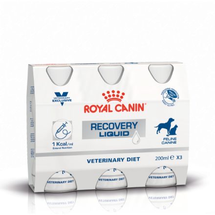 Royal Canin Recovery Liquid kutyának és macskának 3 x 200 ml