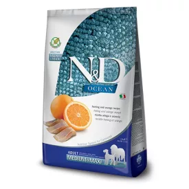   N&D Dog Ocean adult medium & maxi hering & orange (hering&narancs) száraz kutyatáp 12kg