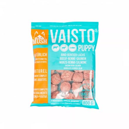 Farkaskonyha Mush Iceblue Puppy fagyasztott BARF menü kölyökkutyáknak 800g 