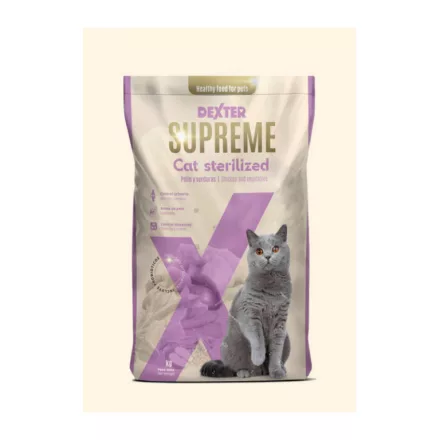 REX DEXTER SUPREME Cat Sterilized száraz macskaeledel 10kg