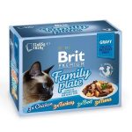   Brit Premium Cat tasakos szaftos cicaeledel családi csomag (Family plate) 12x85g