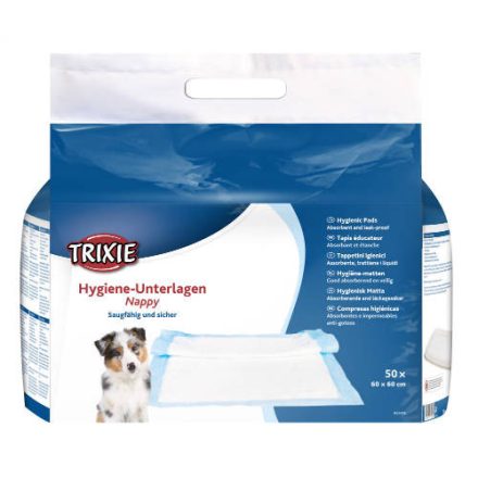 Trixie 23418 Hygiene Pad Nappy - pelenka (50db) kutyák részére 60x60cm