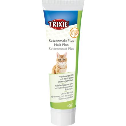 Trixie 4221 Cat Malt Plus - szőroldó paszta, immunglobinnal macskák részére 100g