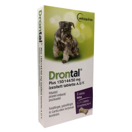 Drontal Plus ízesített féreghajtó tabletta 1db
