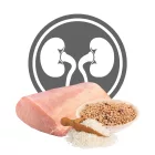 Exclusion Veterinary Diet Renal Pork & Sorghum and Rice Medium /Large gyógytáp kutyának 2kg