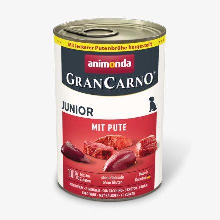 Animonda GranCarno Junior Pulykával 400g (82474)