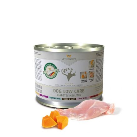 Vet-Concept Dog Low Carb diétás konzerv 6x400g