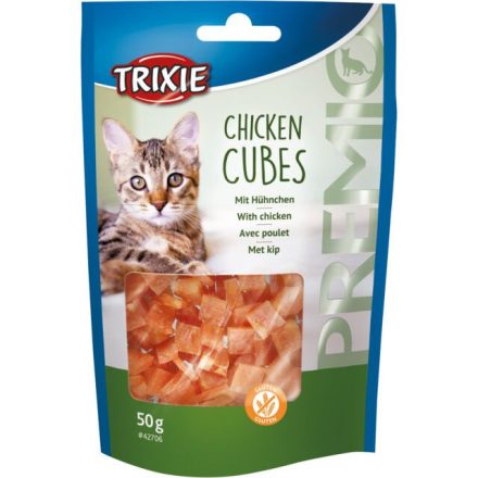 Trixie 42706 Premio Chicken Cubes - jutalomfalat (csirke) macskák részére (50g)