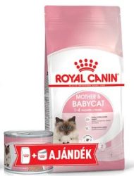 Royal Canin Feline Mother & Babycat száraztáp 2kg + ajándék 1db Mother & babycat 195g konzerv