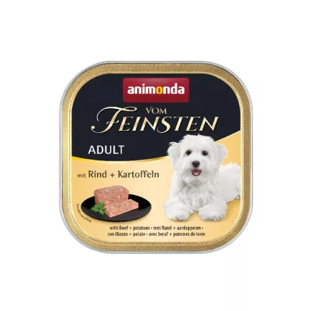 Animonda vom Feinsten Adult 11x150g marha-burgonya alutálkás (82968)
