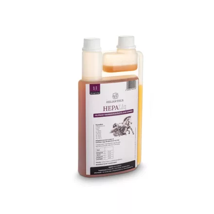 Helianthus HepaLiq folyékony kiegészítő máj működésének optimalizálására lovaknak 1liter