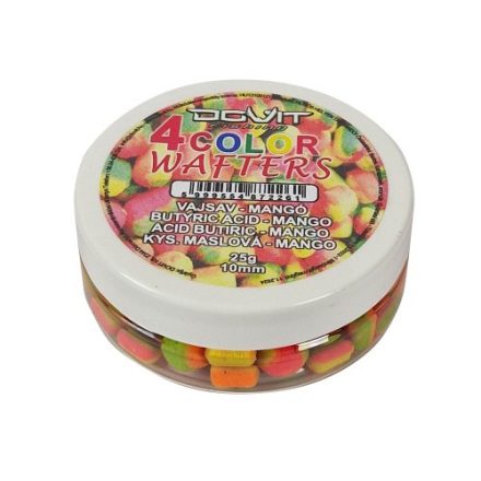 Dovit 4 Color wafters 10mm - Panettone-Eper 25g