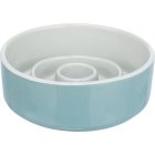 Trixie 24521 Slow feeding Ceramic Bowl - kerámia, evéslassító tál kutyák részére (0,9l /ø17cm)