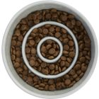 Trixie 24521 Slow feeding Ceramic Bowl - kerámia, evéslassító tál kutyák részére (0,9l /ø17cm)