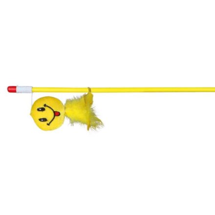 Trixie 45797 Playing Rod with Smiley - macskapeca macskák részére (50cm)