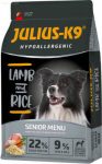   Julius-K9 Hypoallergenic Senior/Light  Lamb & Rice száraztáp