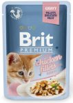 Brit Prémium Cat Kitten Delicate fillets csirke 85g