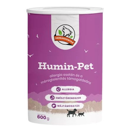 Farkaskonyha Humin-Pet huminsav allergia esetén kutyának és macskának 600g  