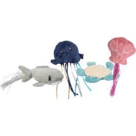   Trixie 45553 sea animal - játék (tengeri állatkák) macskák részére 5-8cm