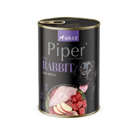 Piper Adult Rabbit&apple (nyúl és alma) konzerv 400g