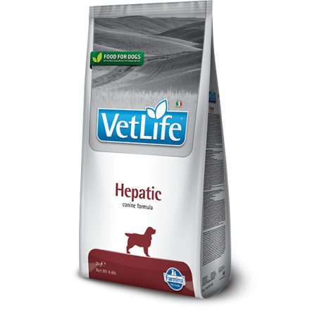 Vet Life Natural Diet Dog Hepatic gyógytáp 2kg
