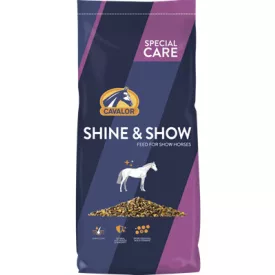 Cavalor Shine & Show ló müzli a fényes szőrzethez 20 kg (472417)