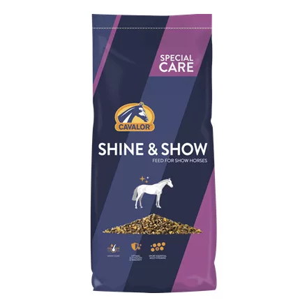 Cavalor Shine & Show ló müzli a fényes szőrzethez 20 kg (472417)