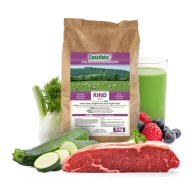   CanisAlpha Wolfskonzept hidegen sajtolt monoprotein MARHA száraztáp kutyáknak 5kg 