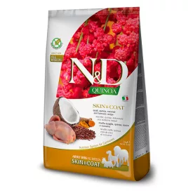 N&D Dog Quinoa Skin&coat fürj&kókusz Adult Medium&maxi 7kg