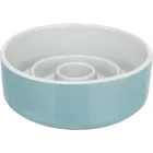 Trixie 24520 Slow feeding Ceramic Bowl - kerámia, evéslassító tál kutyák részére (0,45l /ø14cm)