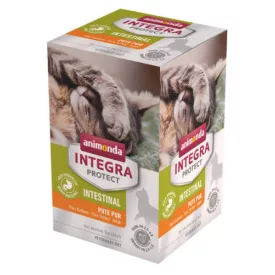   Animonda Integra Protect Intestinal Pulyka 16x100g - pástétom érzékeny emésztésű macskáknak (86875)