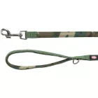 Trixie 1987223 Premium Lead with Neoprene Padding - neoprén béléses terepmintás póráz kutyák részére (M-L) 1m/20mm