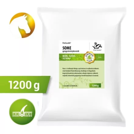 FitoCavallo SOME gyógynövénykeverék rovar- és bolhanyál allergia, nyári ekcéma, toxikus fényérzékenység esetén lovaknak 1200g
