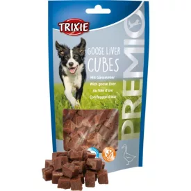   Trixie 31867 PREMIO Goose Liver Cubes - jutalomfalat (libamáj) 100g