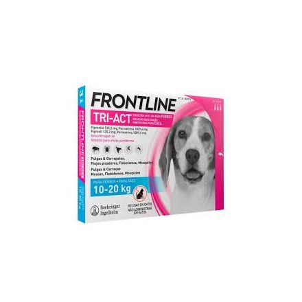 Frontline Tri-Act spot on  M  10-20kg  1ampulla