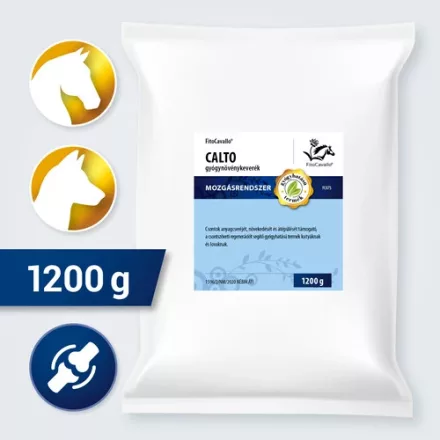 FitoCavallo CALTO gyógynövénykeverék csontok anyagcseréjét, növekedését és átépülését támogató lovaknak és kutyáknak 1200g