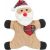 Trixie 92536 Xmas Santa and Snowmen - plüss játék kutyák részére 29cm