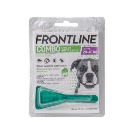 Frontline Combo Spot-On L- (20-40kg) ampulla kutya részére 1db