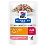   Hill's PD Feline c/d Urinary Stress Salmon alutasakos 85g