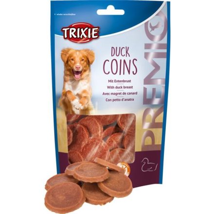 Trixie 31587 Premio Duck Coins Light 80g - jutalomfalat kutyák részére