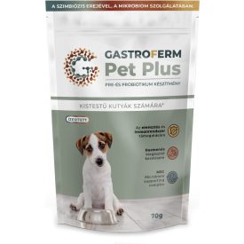   Gastroferm Pet Plus pre-és probiotikum készítmény kistestű kutyáknak 70g
