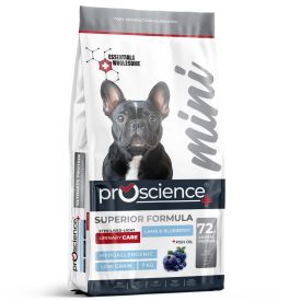   ProScience Mini Sterilised Dog Lamb & Blueberry hipoallergén bárány-áfonya kutyatáp ivartalanított kistestű felnőtt kutyának 7kg