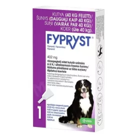 Fypryst spot on 4,02ml kutyák részére XL: 40kg felett 1db